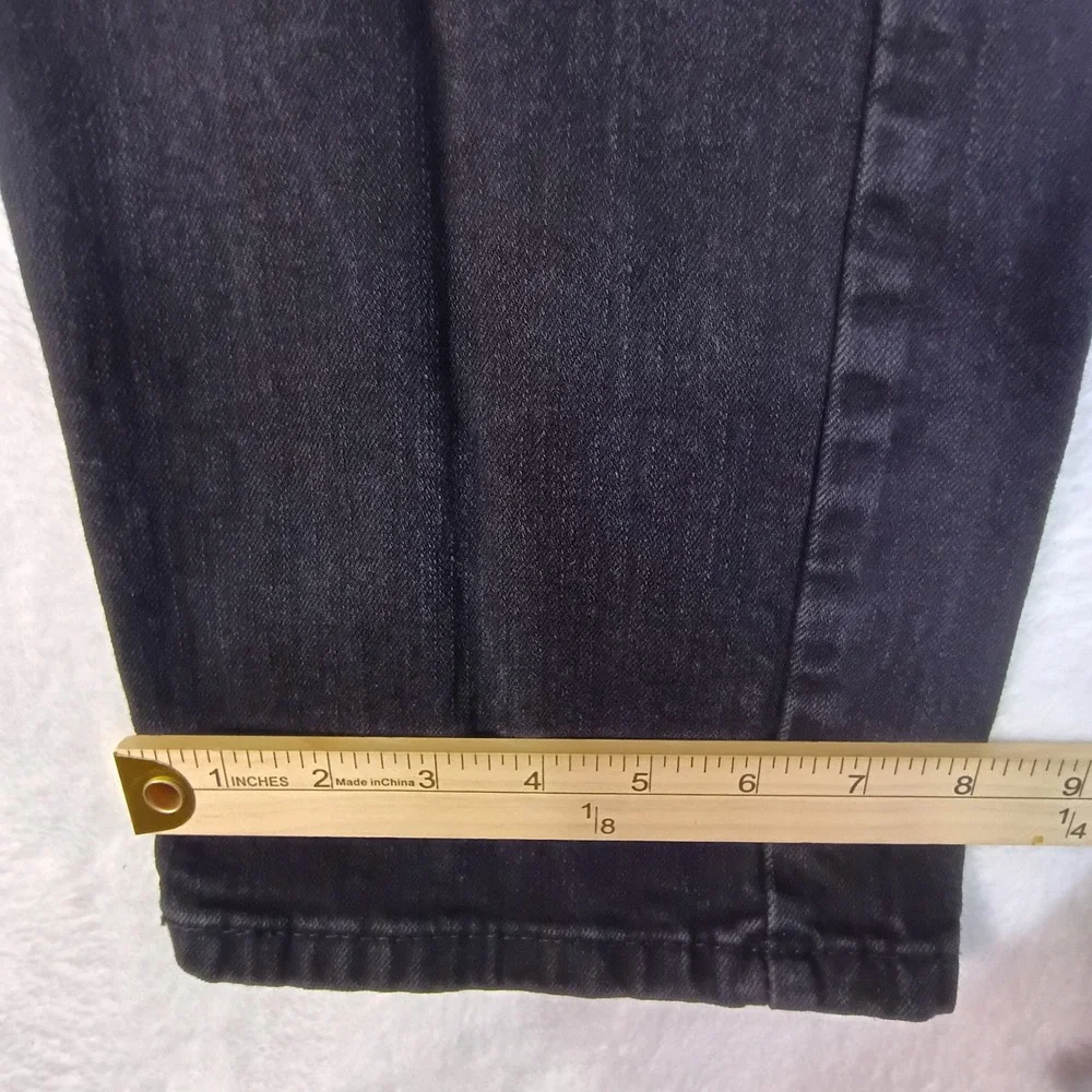Levis 505 Regular Fit Mens‎ Black Jeans Straight Leg Denim W36 L30